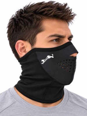Поларена маска за лице BARS, Wind Stopper мембрана 67-01, черна