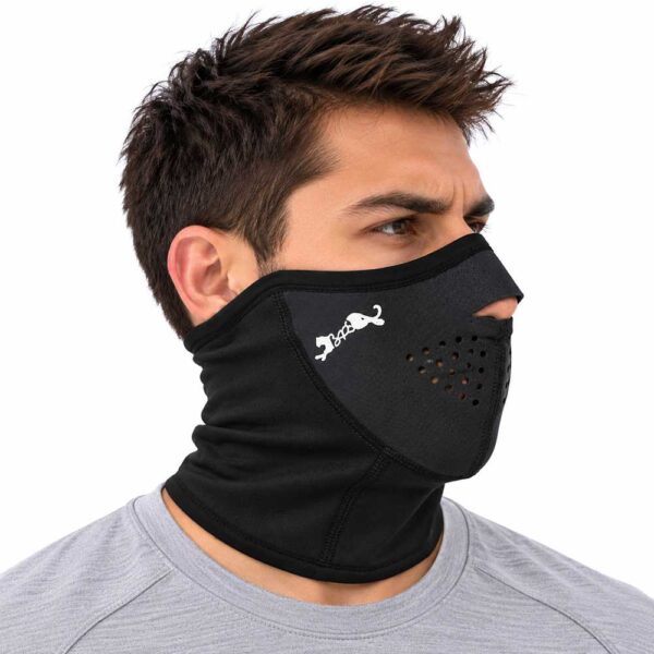Поларена маска за лице BARS, Wind Stopper мембрана 67-01, черна