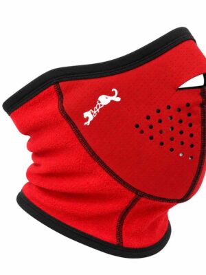 67-01-red Поларена маска за лице BARS, Wind Stopper мембрана 67-01