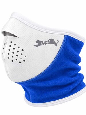 67-01-white-blue Поларена маска за лице BARS, Wind Stopper мембрана 67-01
